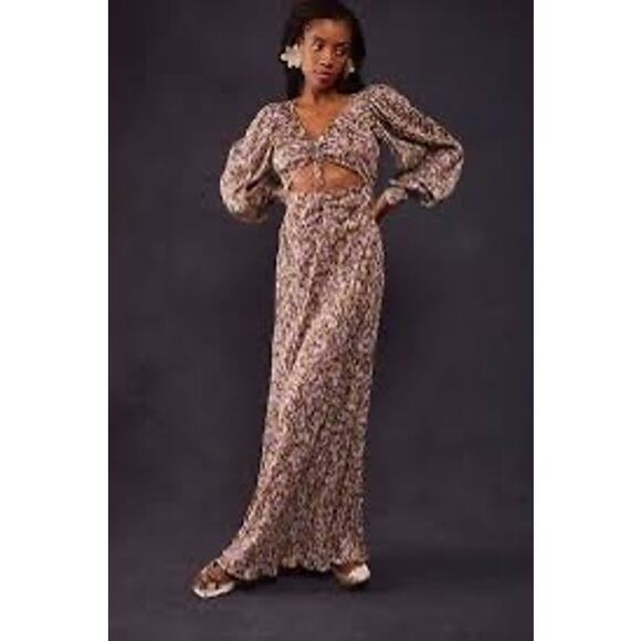 For Love & Lemons Wynne Maxi Dress NWT Size M – Romantic Purple Statement - Picture 10 of 10